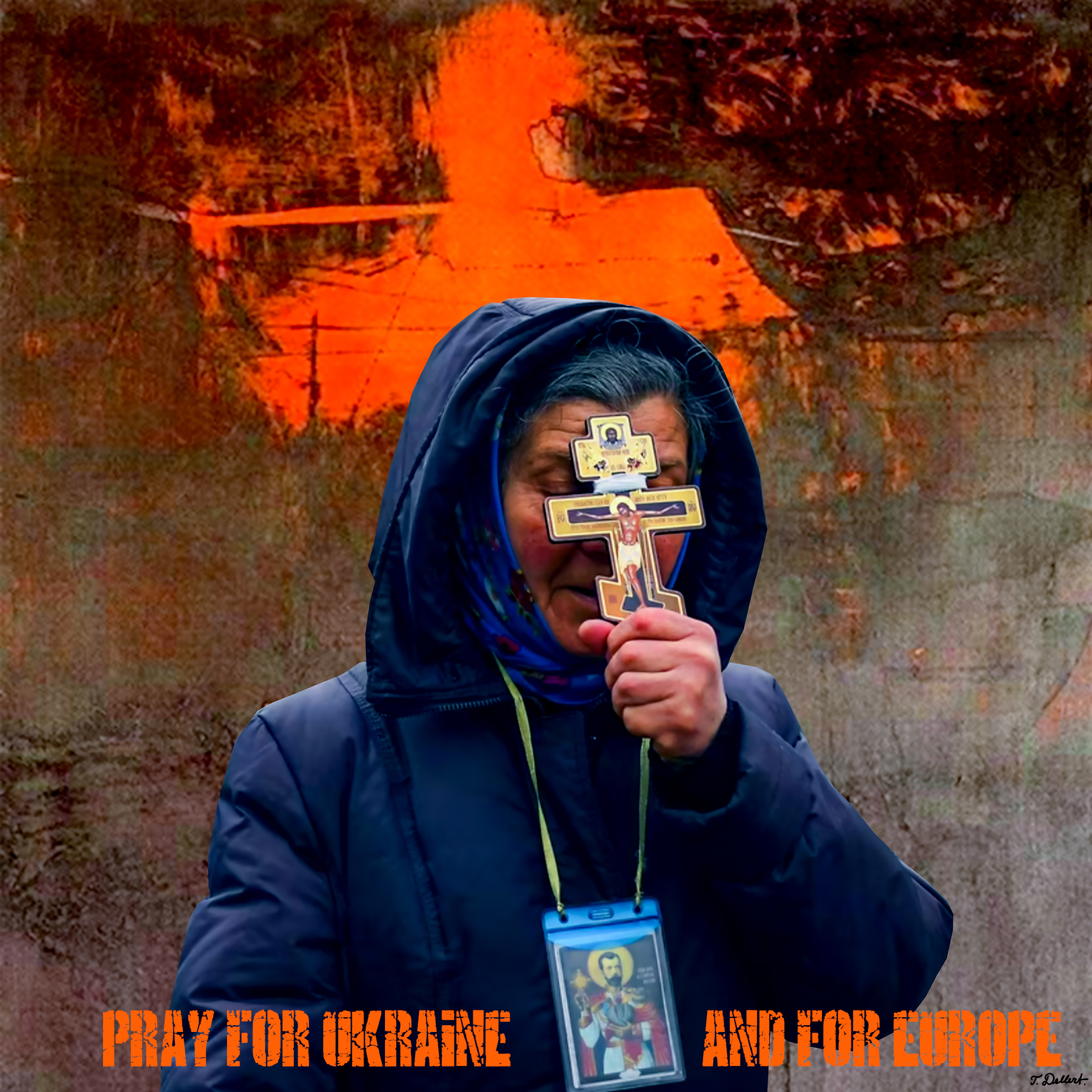 Small.    Praying for Peace  copy